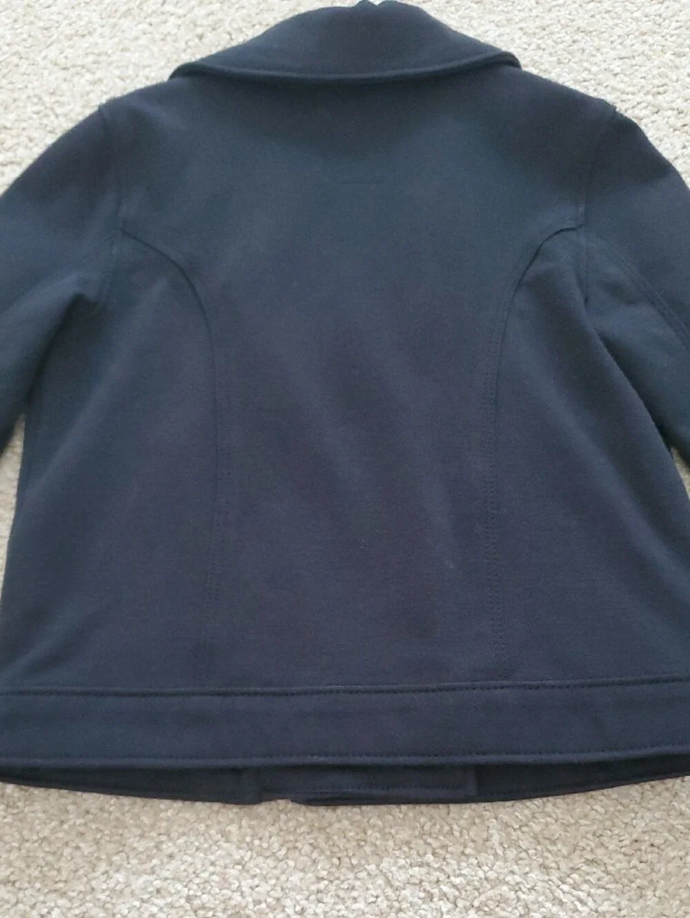Old Navy Black Zip Moto Jacket, Size 5T